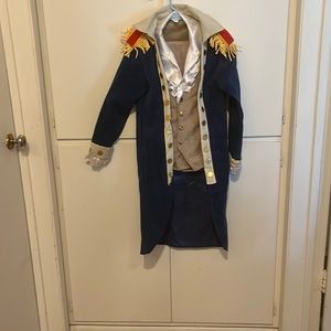 Kids George Washington costume no wig.